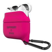 Superdry Carcasa para Airpods Pro Silicona antichoque Rosa - Nuevo