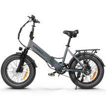 Bicicleta eléctrica plegable SAMEBIKE LOTDM200-II, bicicleta eléctrica de 20 para adultos, motor de 750 W, batería de 48 V 13 Ah - Nuevo