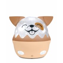 BigBen Altavoz Bluetooth con Luz Nocturna y Proyección 360° Modelo Perro Multicolor - Nuevo