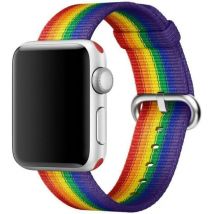 Sport Loop bracelet pour Apple Watch Series 1 á 9 / SE (38/40/41 mm) | Series 10 (42 mm) - Multicolor