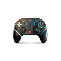 Krom KEXAL Noir, Rouge, Blanc Bluetooth/USB Manette de jeu Analogique/Numérique Android, Nintendo Switch, PC, iOS