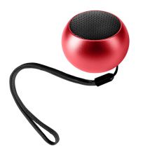 Mini Enceinte Sans-fil Bluetooth Autonomie 3h Design Ultra-compact Rouge