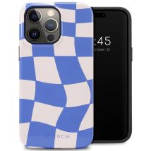 Selencia Coque arrière Vivid pour iPhone 14 Pro Max - Groovy Sapphire Blue