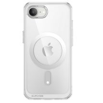 Coque MagSafe pour iPhone 16e Antichoc Multicouche Transparent