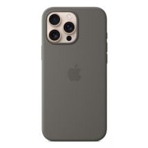 Apple Coque en silicone avec MagSafe pour iPhone 16 Pro Max - Gris minéral Apple iPhone 16 Pro Max