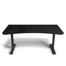 Scrivania gaming Arozzi Arena - Metallo Scuro - Grigio Scuro - Nuovo