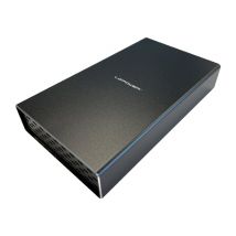LC-Power LC-DOCK-C-35-M2 Contenitore per dischi di archiviazione nero da 3,5 HDD/SSD - Nuovo
