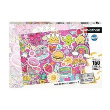 Puzzle Nathan 150 piezas con Pop, Diversión y Pegatinas para Niños - Nuevo