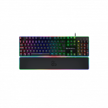 Teclado Newskill NS-KB-GUNGNYR-GAT-RE Blanco Español QWERTY