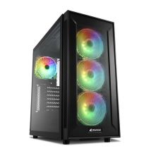 Sharkoon TG6M RGB Torre Negro - Nuevo