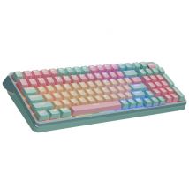 Cooler Master Peripherals MK770 clavier Universel USB + RF Wireless + Bluetooth QWERTY Italien Turquoise