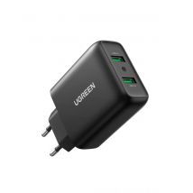 Ugreen 10216 chargeur d'appareils mobiles Noir Intérieure
