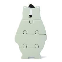 Puzzle en Bois d'Animaux - Mr Polar Bear pour Enfants