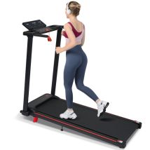 Tapis roulant per uso domestico con inclinazione dell'8%, velocità da 1 a 12 km/h e portata massima di 120 kg, motore da 3,0 HP - Nuovo