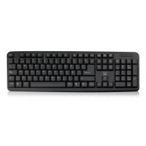 Ewent EW3109 clavier Universel USB QWERTY Espagnole Noir