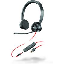 POLY Blackwire 3325-M Microsoft Teams Certified USB-A + 3.5mm Stereo Headset - Nuevo