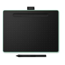 Wacom Intuos M Bluetooth tablette graphique Noir, Vert 2540 lpi 216 x 135 mm USB/Bluetooth
