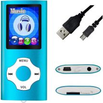 Lecteur MP4 avec micro SD de 32 go bleu clair