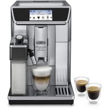 Machine expresso broyeur - PrimaDonna Elite Experience ECAM650.85.MS - Gris - Connecté - Machine a café grains