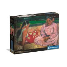 CLEMENTONI - Compacto 1000 piezas - Gauguin : Mujeres de Tahití - Nuevo