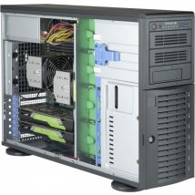 Supermicro CSE-743AC-1K26B-SQ unité centrale Full Tower Noir 1200 W