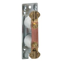 Barrette à cosses Cosga avec platine métal 150x45mm LEGRAND 034388