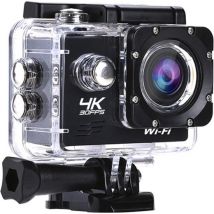 Lipa AT Q1 Caméra d'action 4K Ultra HD avec IPS Wifi Caméra d'action 4K à 30 FPS Capteur Sony IMX 24 MP Stabilisation d'image 21 accessoires