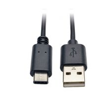 Tripp Lite U038-003 câble USB USB 2.0 0,91 m USB A USB C Noir