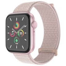 imoshion Bracelet en nylon pour Apple Watch | 44/45/46/49 mm - Light Pink