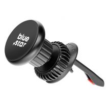 Support Voiture Magnétique Grille d'aération Rotatif à 360° Compact Noir