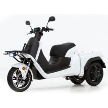 Cargo - Scooter électrique 50cc - moteurs 2x2000 W - batterie 72V 50Ah, blanc