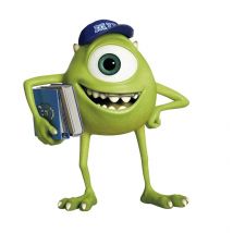 Juratoys Figurine Mike - Monstres Et Cie Disney - 7 cm