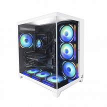 PC Gamer Nitropc Extrême Bronze v2 - AMD Ryzen 5 8400F, RTX 5060 8Go, RAM 16Go, M.2 1TB, Win11 Pro, WiFi, Blanc