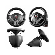 Subsonic SV200 Nero, Grigio Volante USB + pedali Nintendo Switch, PC, PlayStation 4, Xbox - Nuovo