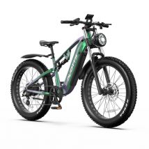 DUOTTS-E26 Bici elettrica 48V 20Ah Batteria Samsung Bici elettrica con cambio dinamico dei colori Potente motore Bafang Sistema di cambio SHIMANO a 8 