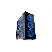 NOX Hummer TGX Torre Negro - Nuevo