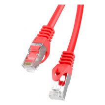 Lanberg PCF6-10CC-0100-R câble de réseau Rouge 1 m Cat6 F/UTP (FTP)