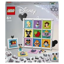 Set de Décoration LEGO Disney : 100 Ans d'Icons (43221)