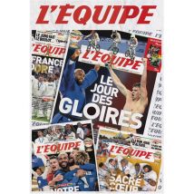 Puzzle 1000 pièces L'equipe JO Paris 2024 montage Une du journal Bleu