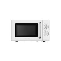 Kitchencook - Kmo20 Retro White - Micro-ondes 20l Rétro - 700w - Commandes Mécaniques