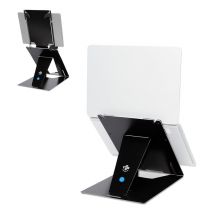R-Go Tools Support pour tablette et ordinateur portable R-Go Riser Duo, adapté pour écran de 10 à 22 pouces, noir