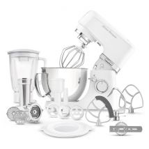 Robot pâtissier Kitchen Champion STM 6350WH - 1000 Watt - Blanc - 8 présélections - Bol 4.5L