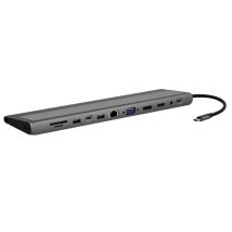 T'nB DSMST12V2 Hub e concentratore USB Type-C 5000 Mbit/s Alluminio - Nuovo