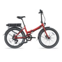 Vélo de Ville Pliant à Assistance Électrique 24 - Legend Siena 13Ah Rouge