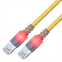 Sacon 442603,010 cable de red Amarillo 10 m Cat6 S/FTP (S-STP) - Nuevo