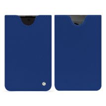 Pochette cuir Google Pixel Fold - - Bleu - Cuir lisse