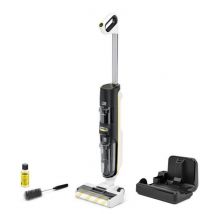 Aspirateur Balai Laveur sans fil FCV 4 Dry - Eau et Poussieres - 200 m² - aspire lave et seche - station de séchage comprise