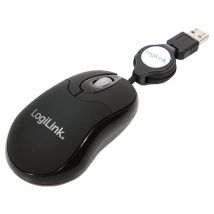 LogiLink ID0016 ratón Oficina Ambidextro USB tipo A Óptico 800 DPI - Nuevo