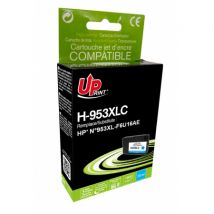 UPRINT Cartouche Encre 953XL Cyan Compatible avec HP Officejet Pro 8715 8710 pour HP Officejet Pro77