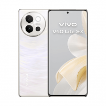 Vivo V40 Lite (5G) 256 Go, Blanc, Débloqué Reconditionné - Très bon état - Garanti 24 mois